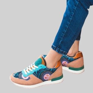 Inkkas Socorro Jogger Retro Athletic Sneakers Shoes Size 9